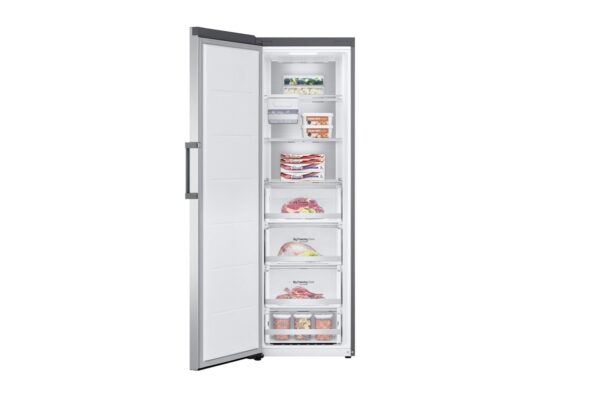 LG Freezer Upright Stainless Steel - Image 2
