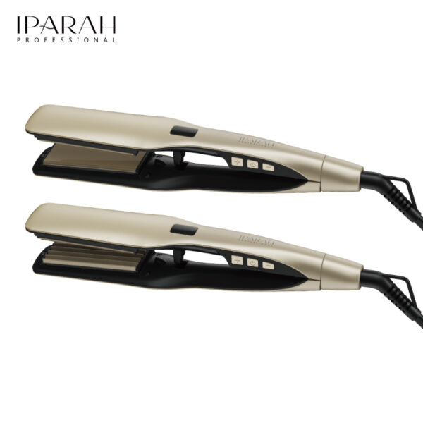 Iparah P-115B Wide plate 2in1 Hair Straightener