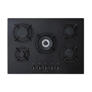 Gaz Crystal Glass Cooktop + Safety 70cm
