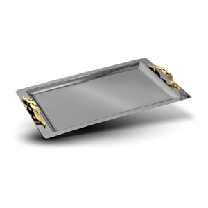 INFINITY GOLD SERVING TRAY