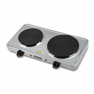 HOTPLATE DOUBLE SILVER G10122