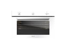 Built-in White Gaz Oven 90cm