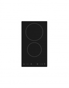 Electric Cooktop Domino 30cm Black Glass