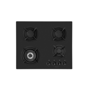 Gaz Crystal Glass Cooktop + Safety 60cm