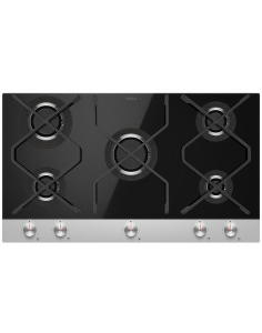 Amica Gaz Cooktop 90cm Glass + Stainless Steel