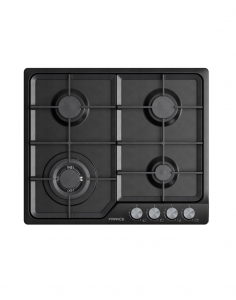 Gaz Cooktop Black 60cm