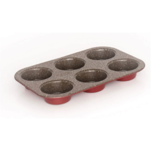 NON-STICK MUFFIN PAN 6 CUPS